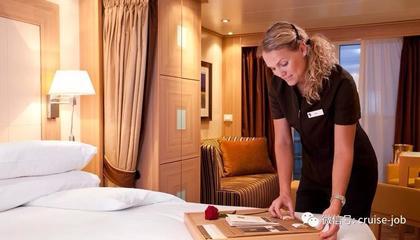 邮轮客房服务生 你以为只是打扫卫生?天真!